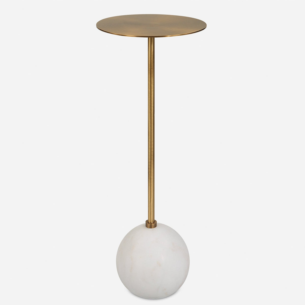 Gimlet Drink Table, White Accent & End Tables| Uttermost