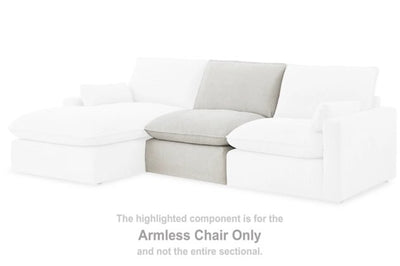 Gimma Armless Chair - Al Rugaib Furniture