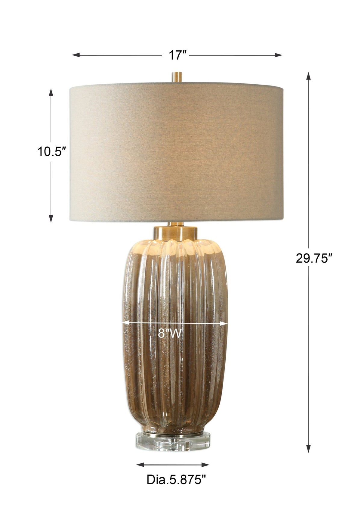 Gistova Table Lamp Table Lamps| Uttermost