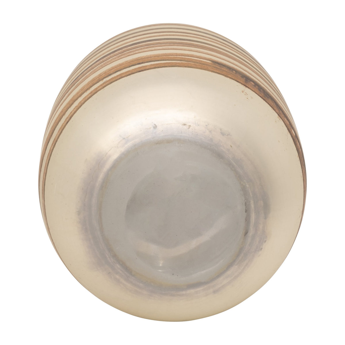 GLASS, 14" ANTIQUE RING VASE, GOLD Vases and Jars| Sagebrook Home