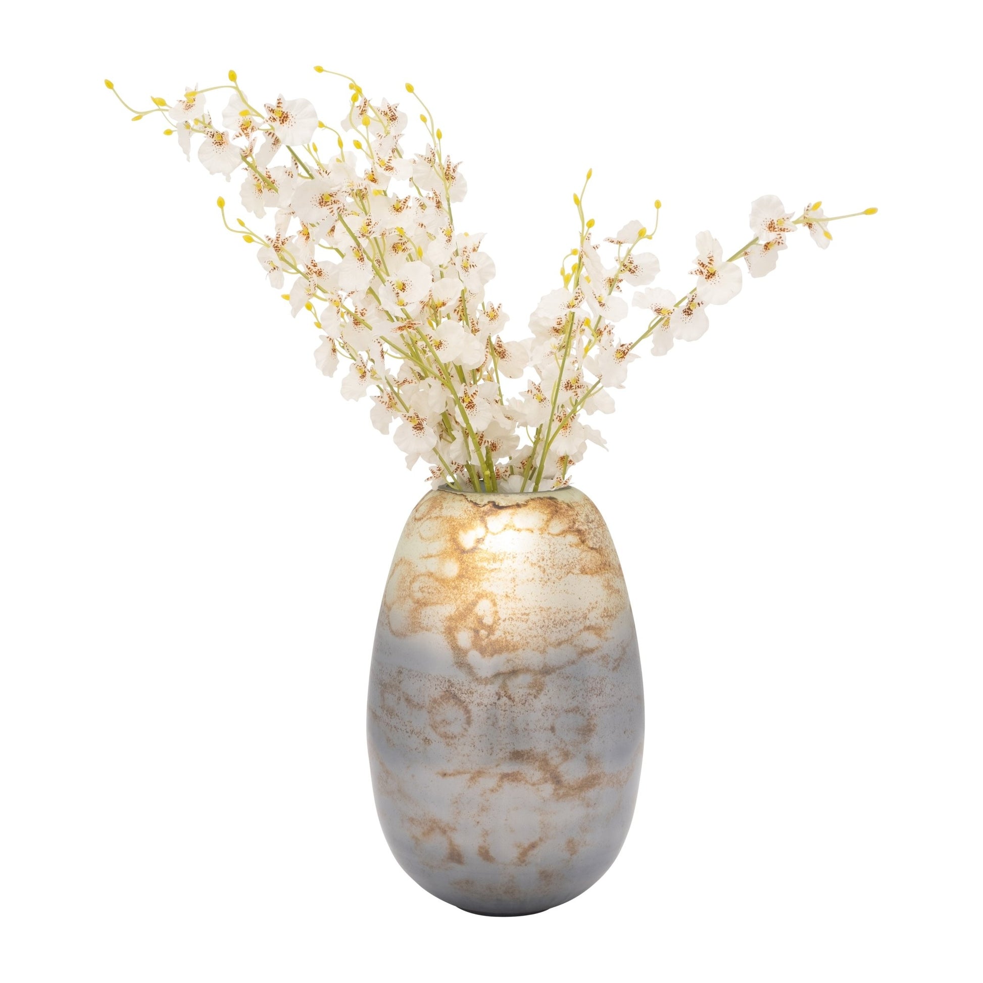 GLASS, 14" VAPOR GLASS, BLUE Vases and Jars| Sagebrook Home
