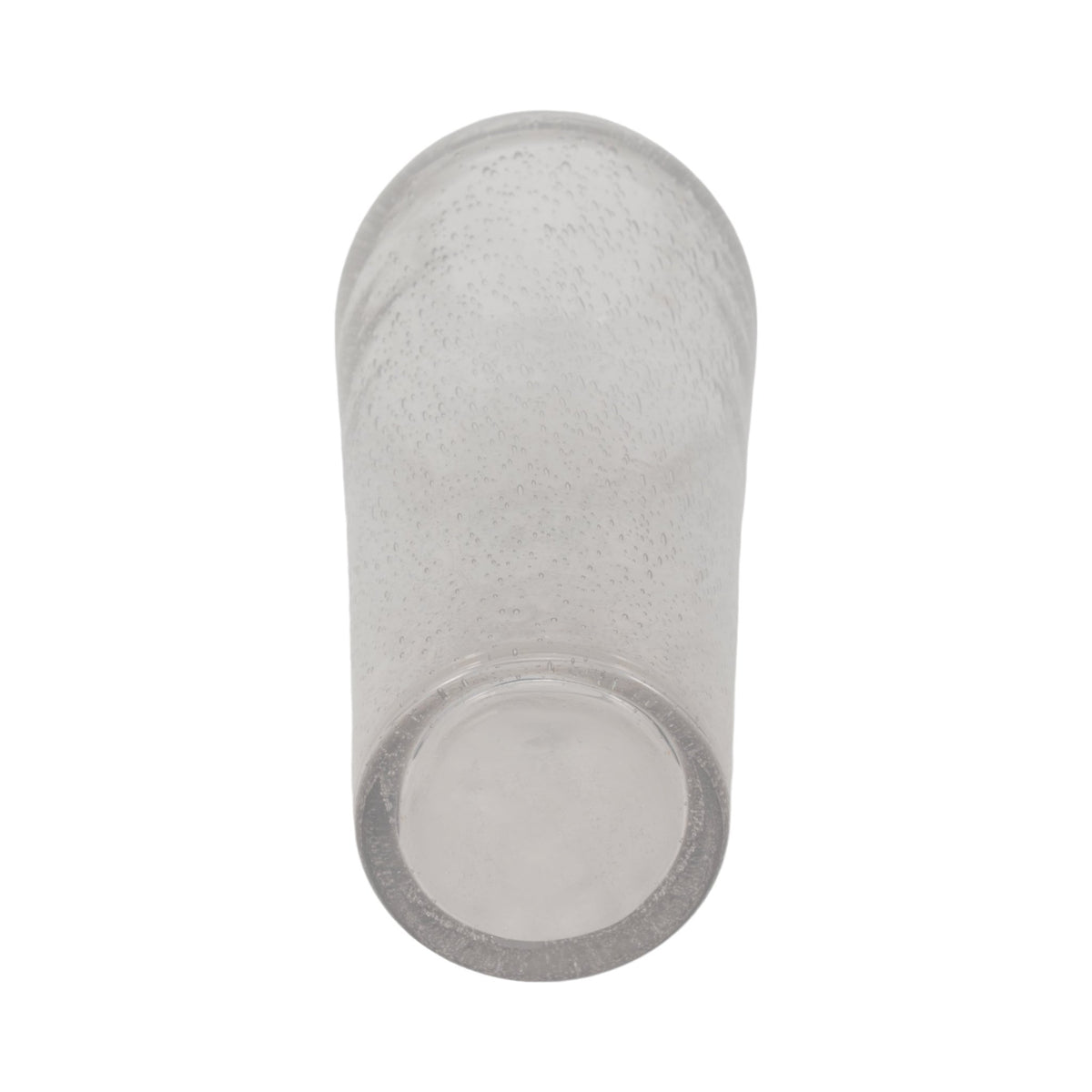 GLASS, 23" FLOOR VASE BUBBLE CLEAR Vases and Jars| Sagebrook Home