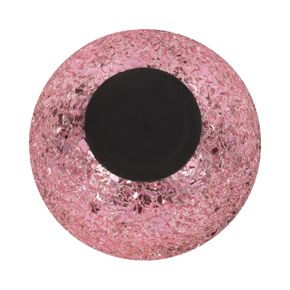 Glass, 4" 11 Oz Crackled Scented Candle, Pink Candles| Sagebrook Home