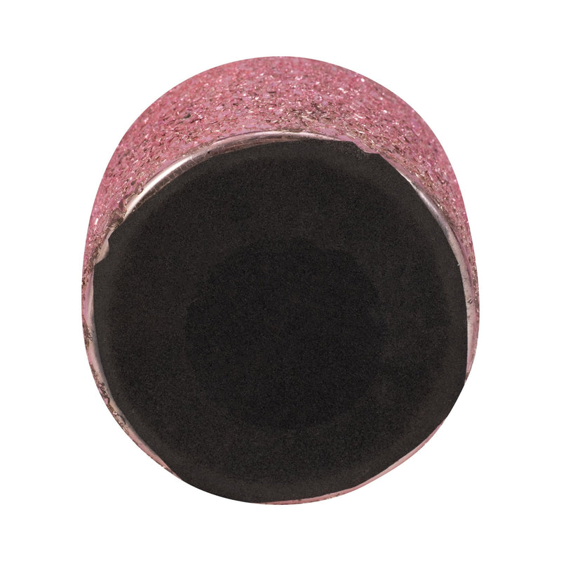 Glass, 5" 26 Oz Crackled Scented Candle, Pink - Al Rugaib Furniture