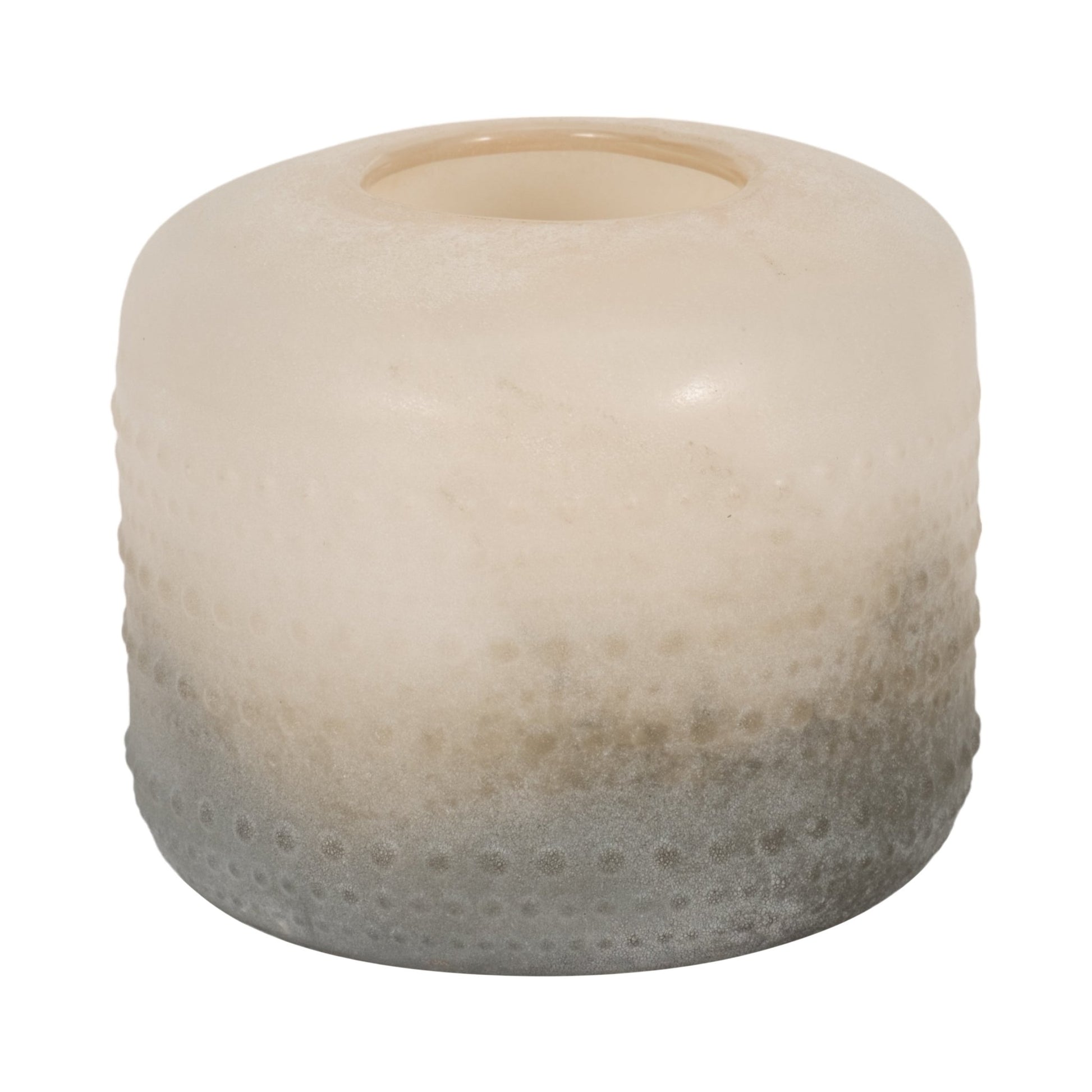 Glass 7" Textured 2-tone Vase, Vases and Jars| Sagebrook Home