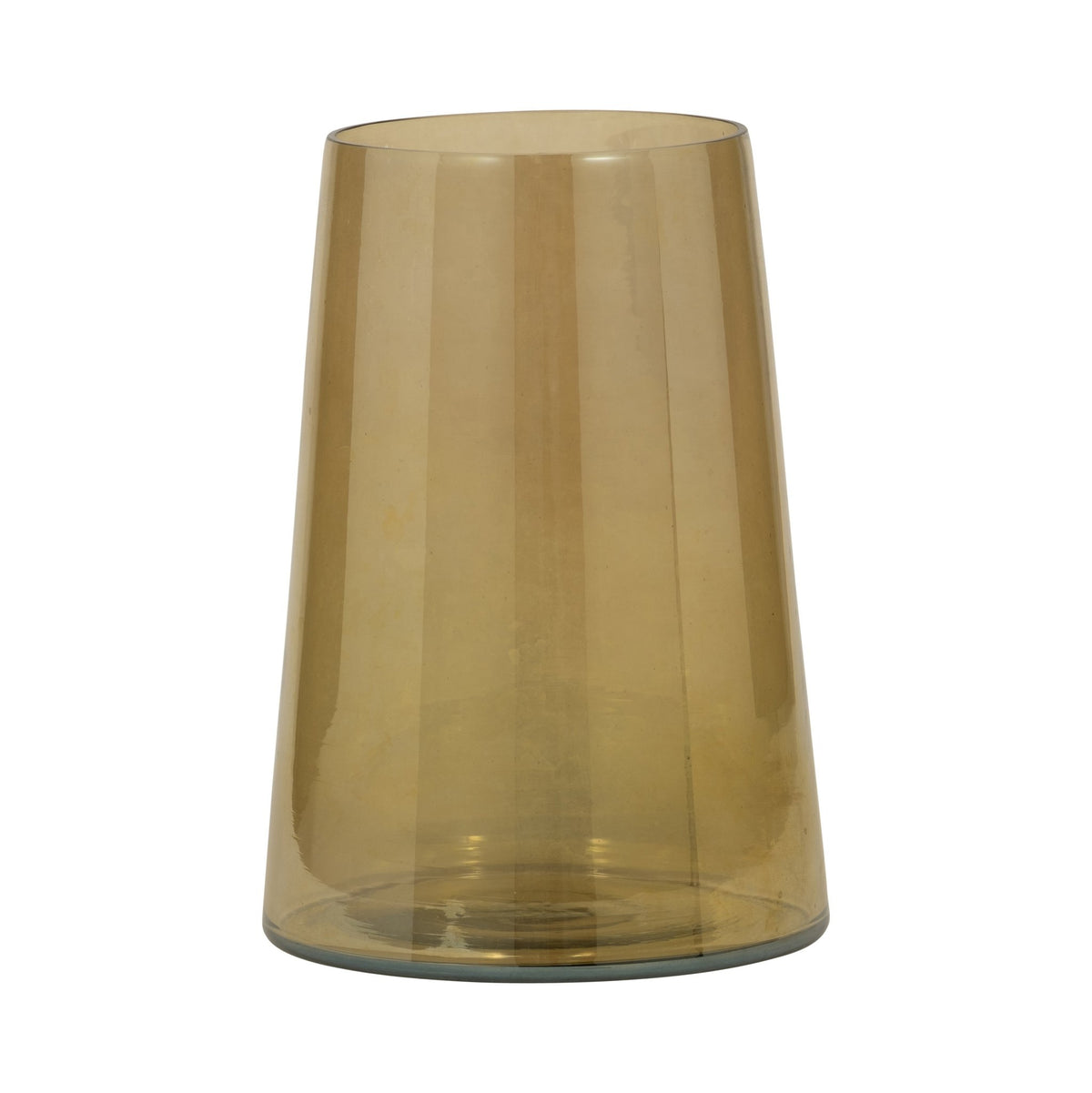GLASS, 8" LUSTER VASE, GOLD Vases and Jars| Sagebrook Home