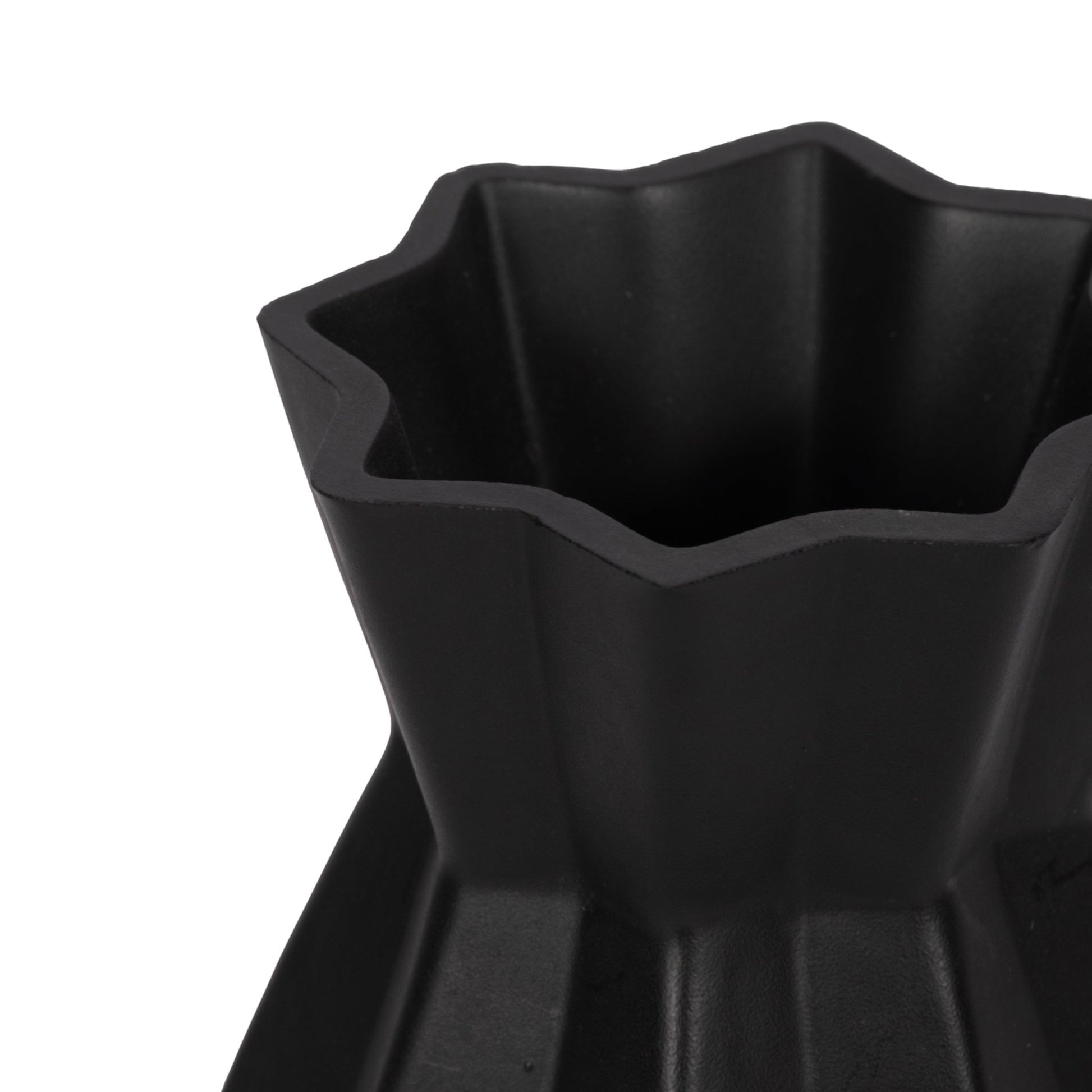 GLASS, 9"H CLASSIC VASE, BLACK Vases and Jars| Sagebrook Home