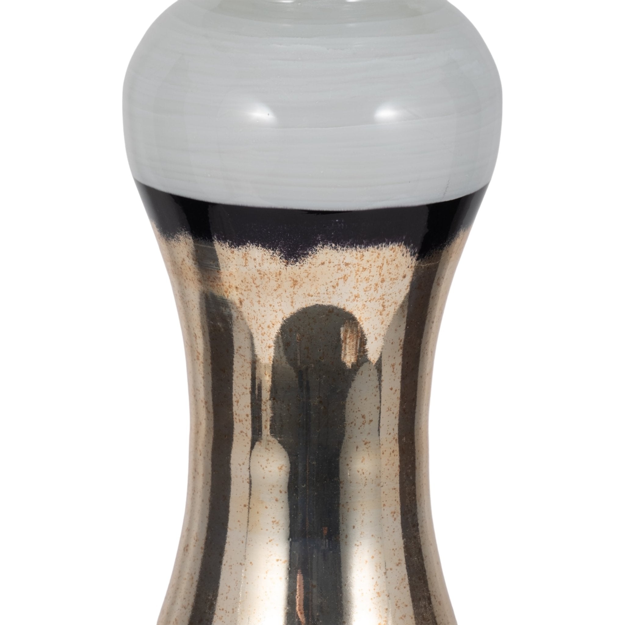 GLASS, 23" CANDLE HOLDER, WHITE Candle Holders| Sagebrook Home