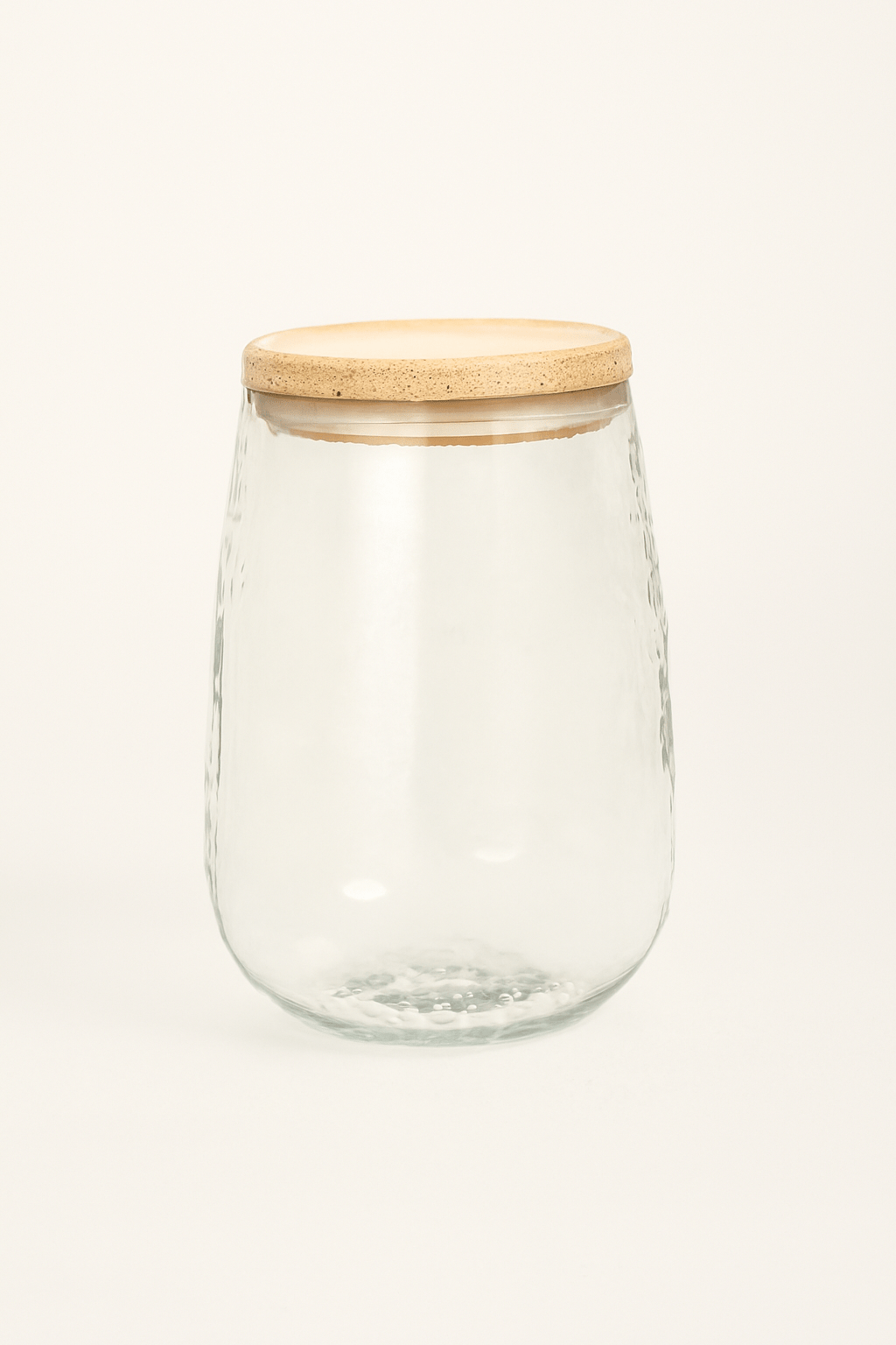 GLASS CANISTER W/WDN LID Vases and Jars| Roots Furniture