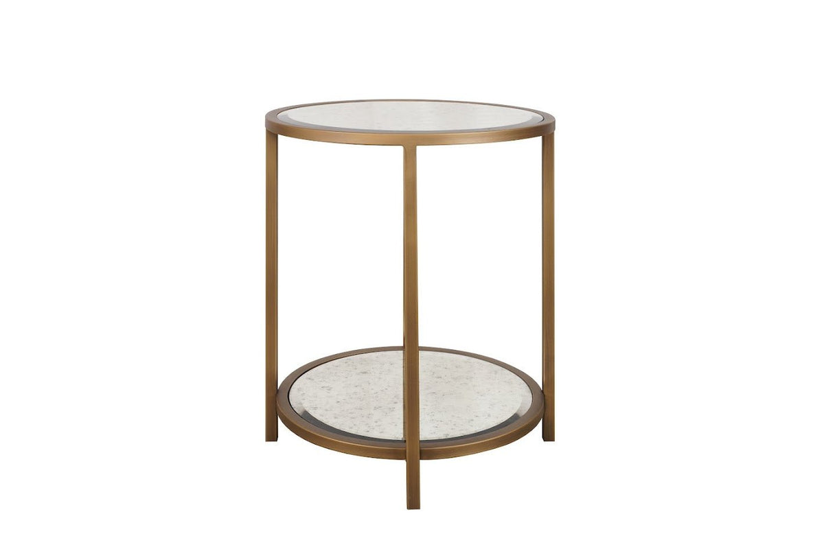 Glass Elegance Round Side table Accent & End Tables| Roots Furniture