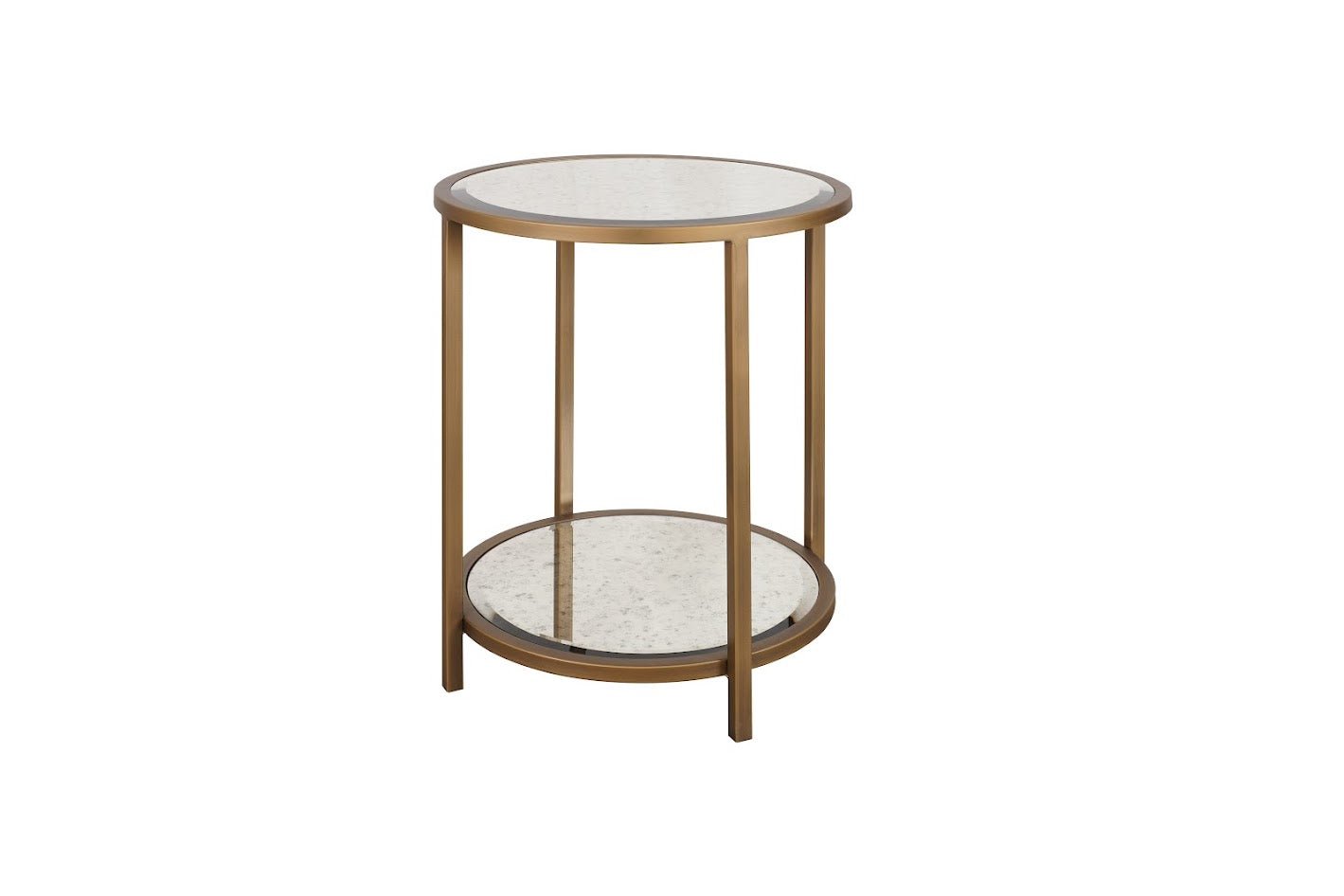 Glass Elegance Round Side table Accent & End Tables| Roots Furniture