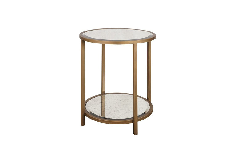 Glass Elegance Round Side table - Al Rugaib Furniture