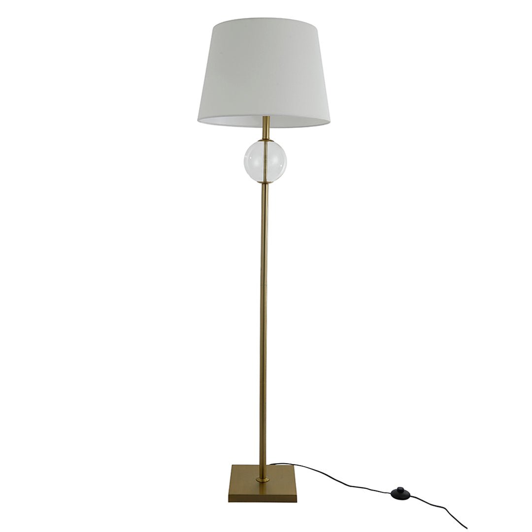 GLASS FLOOR LAMP Floor lamps| Sagebrook Home