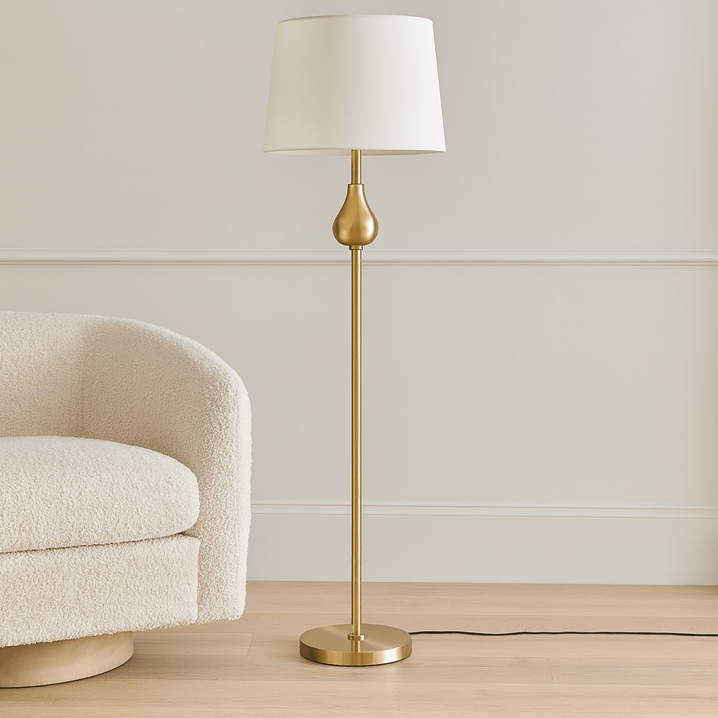 GLASS FLOOR LAMP Floor lamps| Sagebrook Home