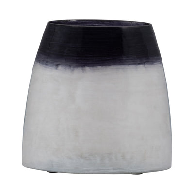 GLASS, OMBRE VASE, BLUE - Al Rugaib Furniture
