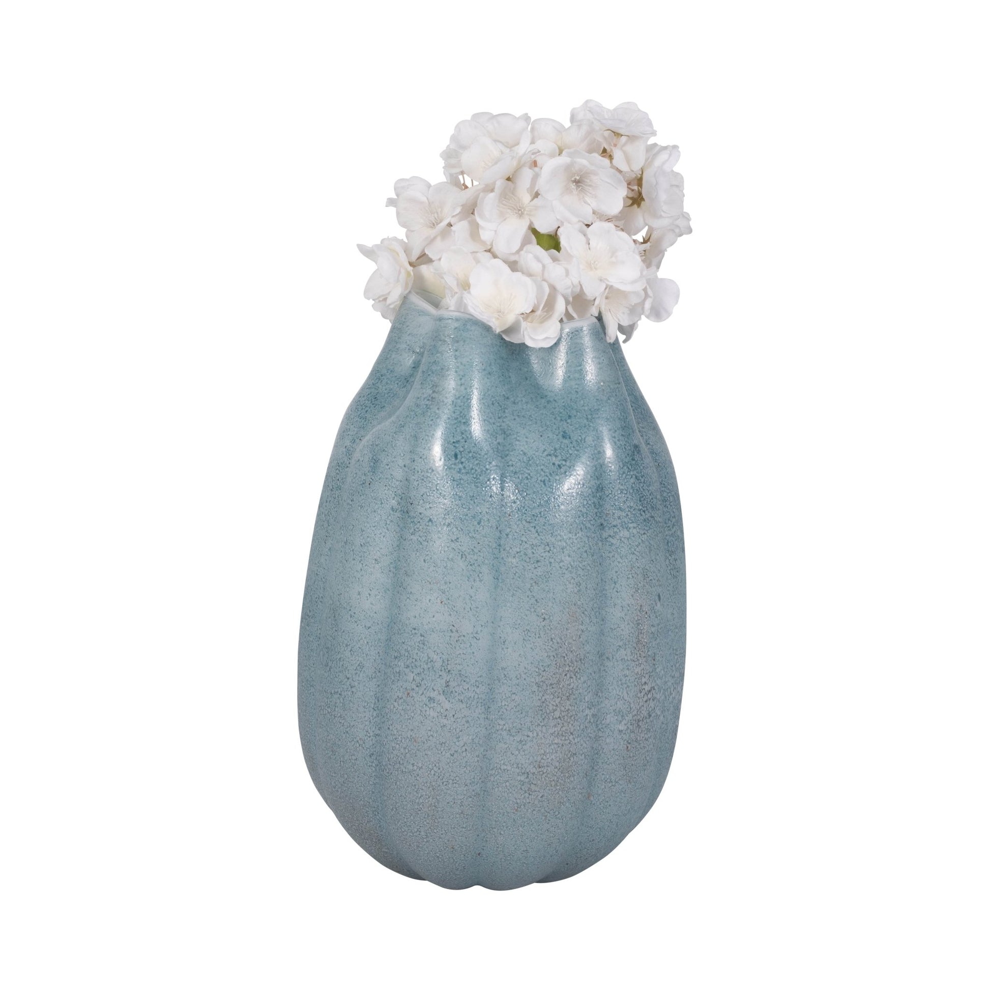 Glass Sea Urchin Vase, Blue Vases and Jars| Sagebrook Home