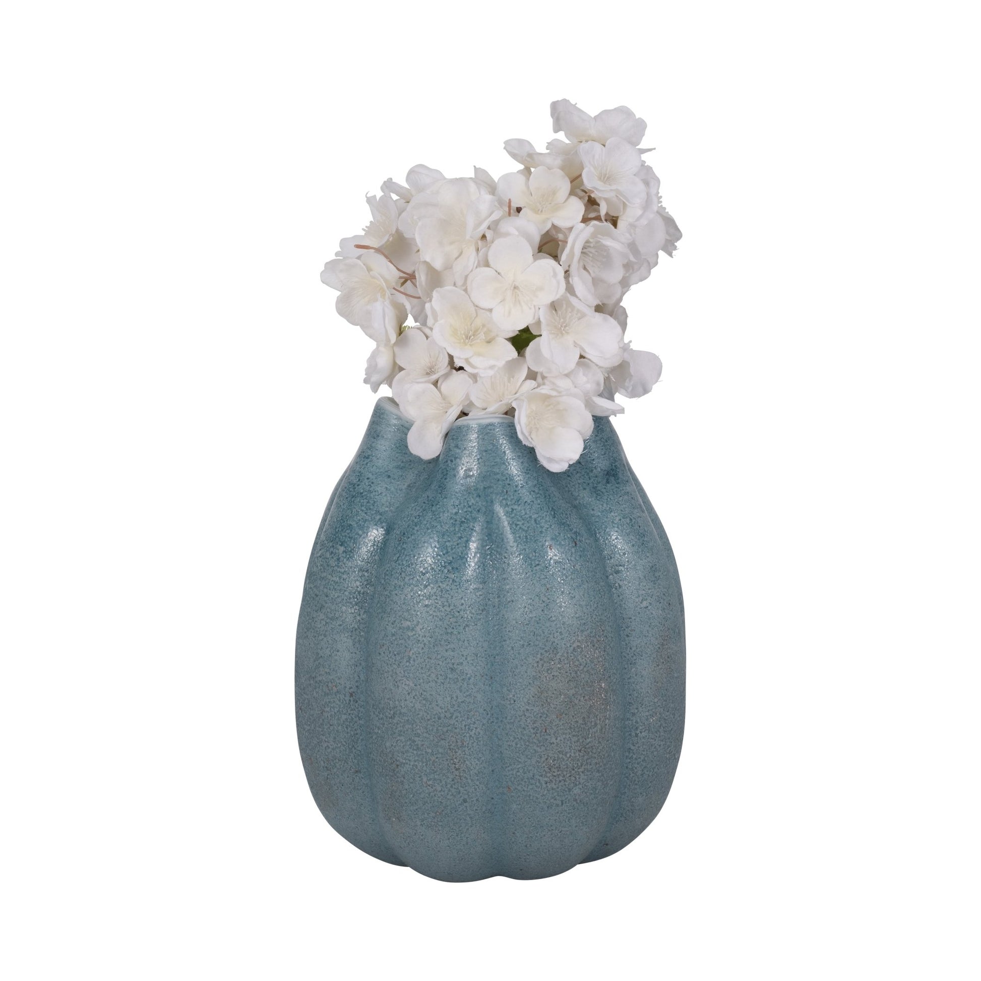 Glass Sea Urchin Vase, Blue Vases and Jars| Sagebrook Home