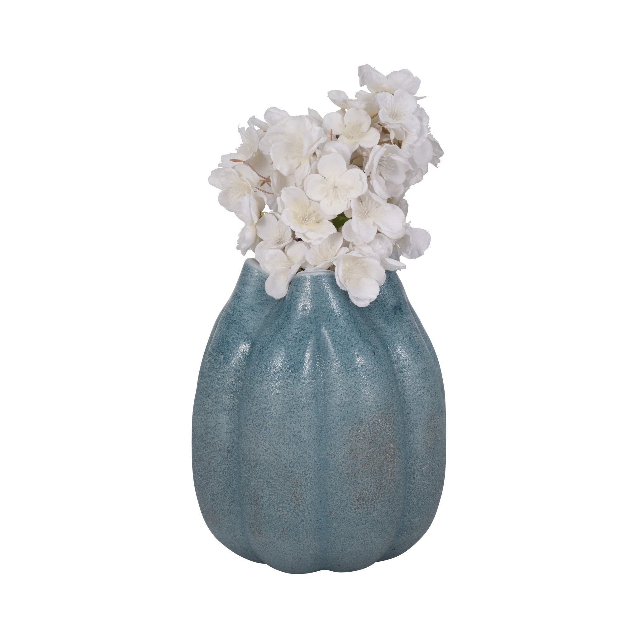 Glass Sea Urchin Vase, Blue Vases and Jars| Sagebrook Home