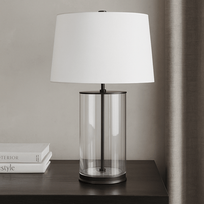 Glass table lamp - Al Rugaib Furniture