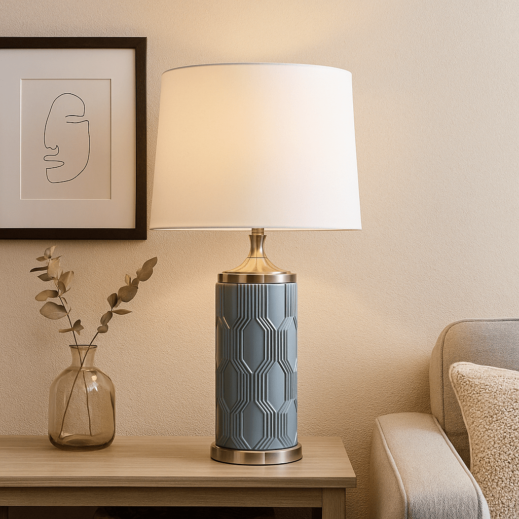 GLASS TABLE LAMP Table Lamps| Sagebrook Home