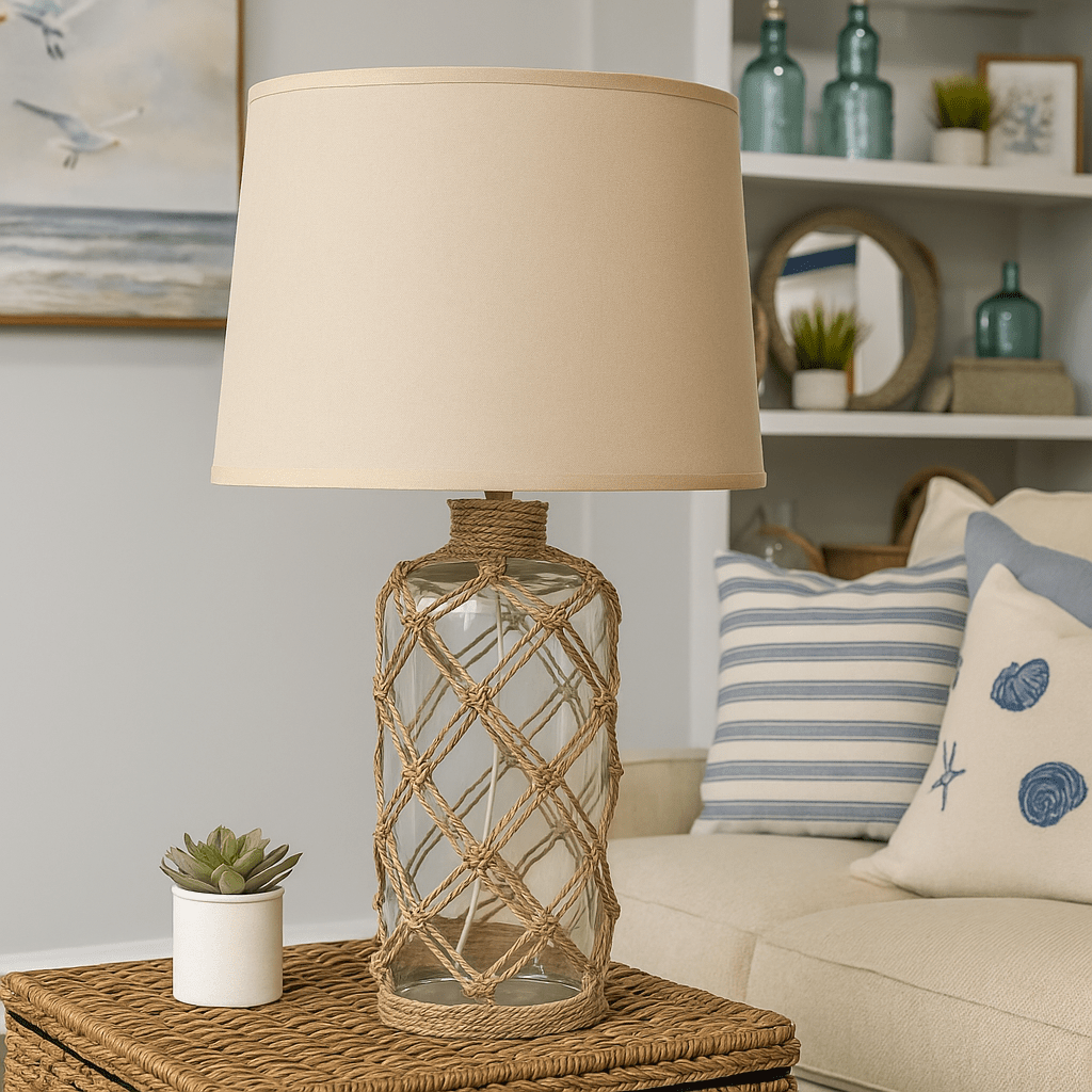 GLASS TABLE LAMP Table Lamps| Sagebrook Home