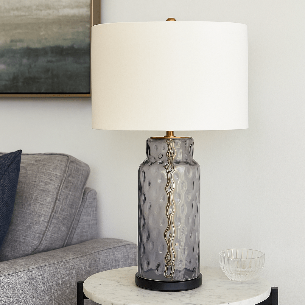 GLASS TABLE LAMP Table Lamps| Sagebrook Home