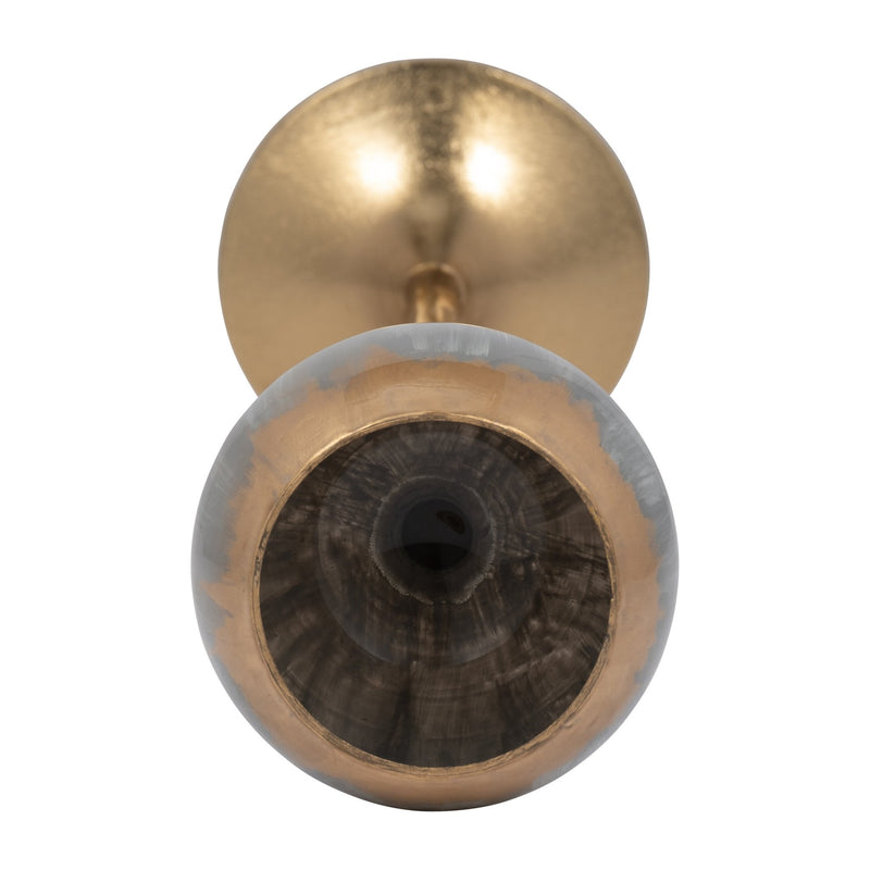 GLASS, TEALIGHT HOLDER, WICKHOM GRAY - Al Rugaib Furniture