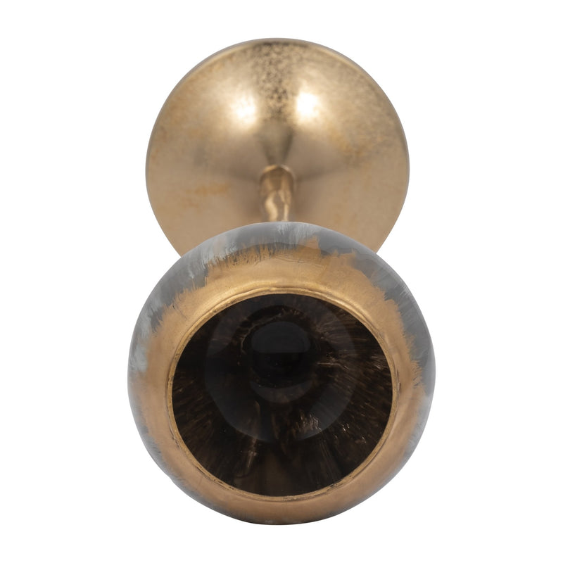 GLASS, TEALIGHT HOLDER, WICKHOM GRAY - Al Rugaib Furniture