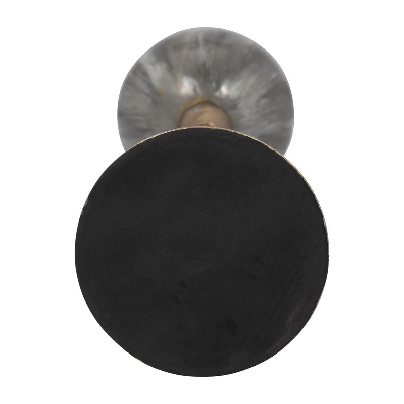 GLASS, TEALIGHT HOLDER, WICKHOM GRAY - Al Rugaib Furniture