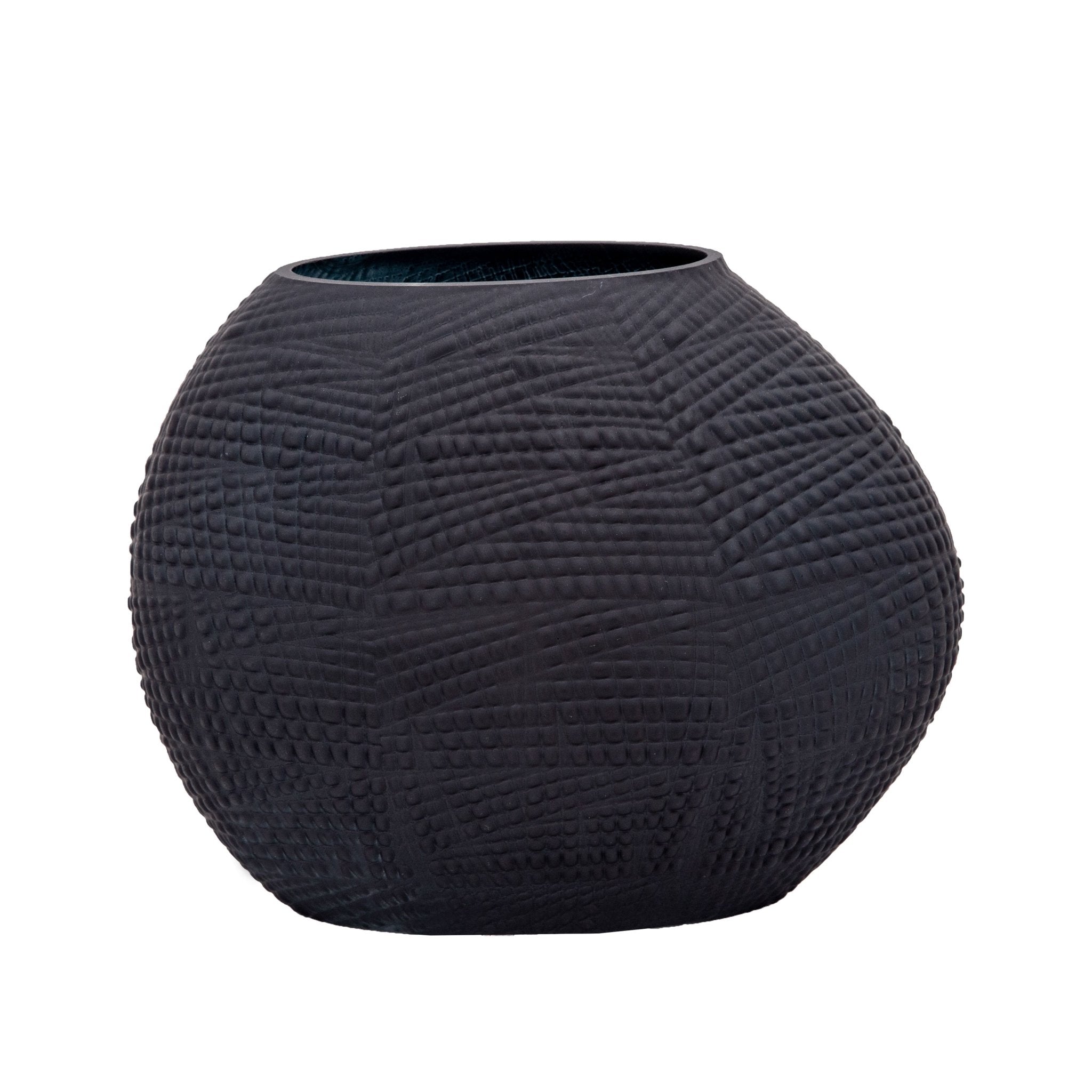 GLASS TEXTURED VASE Vases and Jars| Sagebrook Home