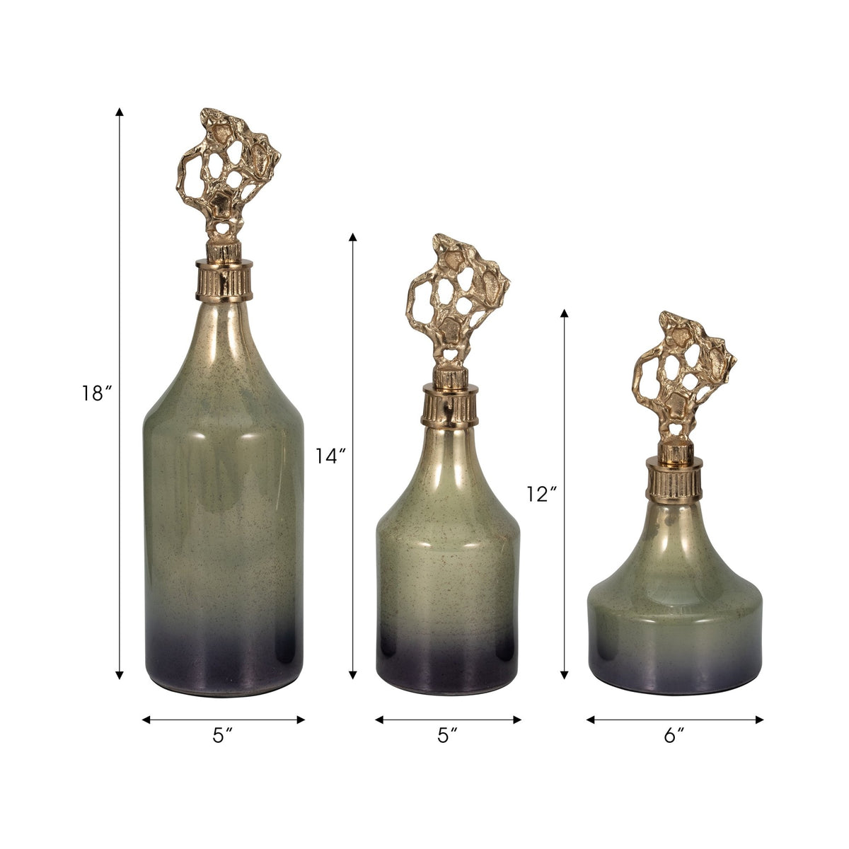 Glass Vases Vases and Jars| Sagebrook Home