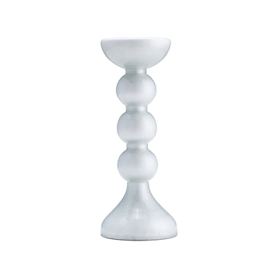 GLASS,BUBBLY CANDLE HOLDER - Al Rugaib Furniture