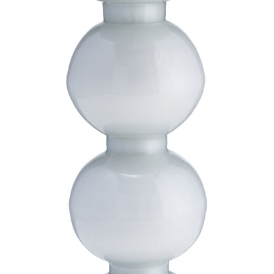 GLASS,BUBBLY CANDLE HOLDER - Al Rugaib Furniture