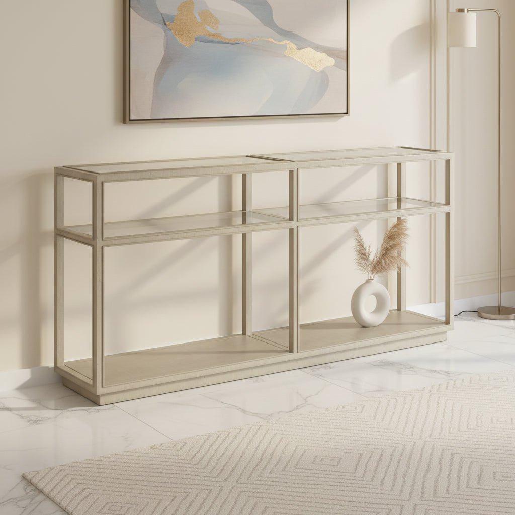 Glaze Console Table-Bezel Consoles & Sideboards| A.R.T. Furniture