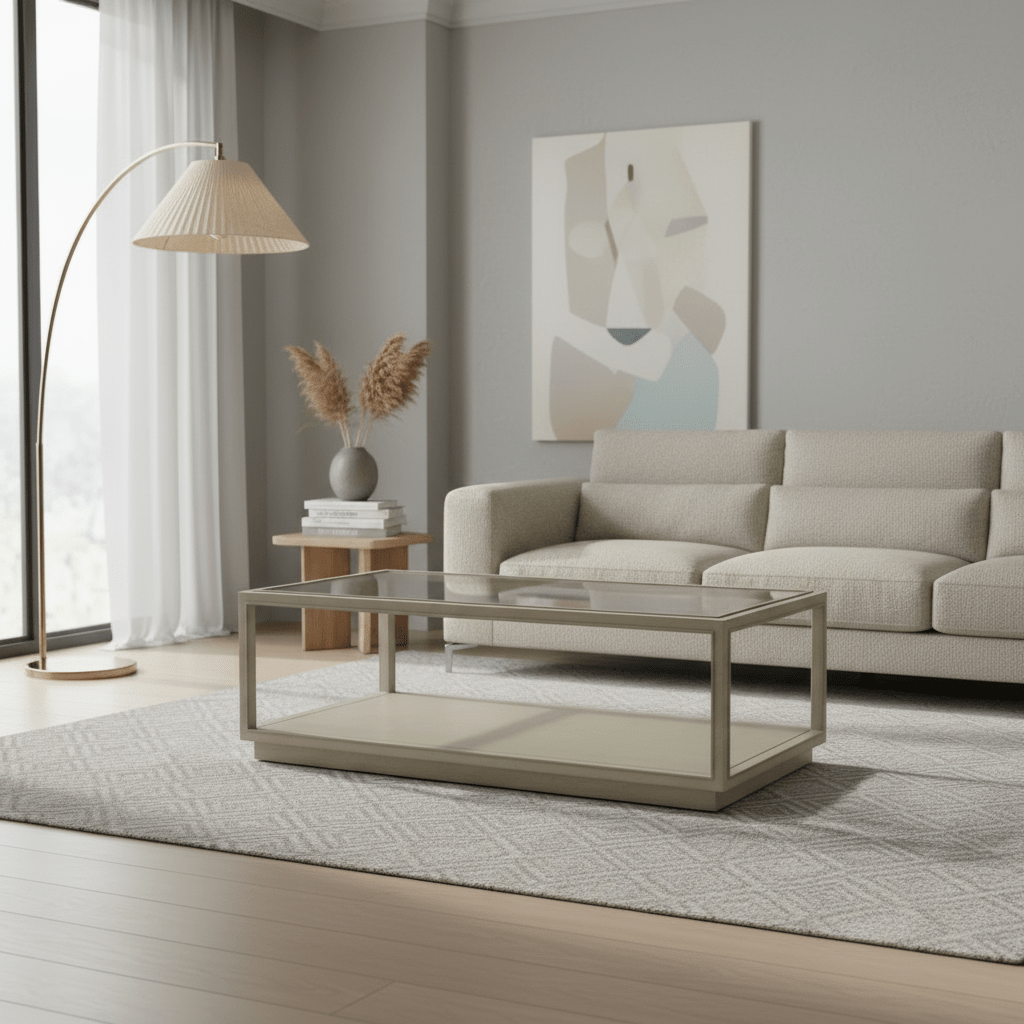 Glaze RecCktl Table-Bezel Coffee Tables| A.R.T. Furniture