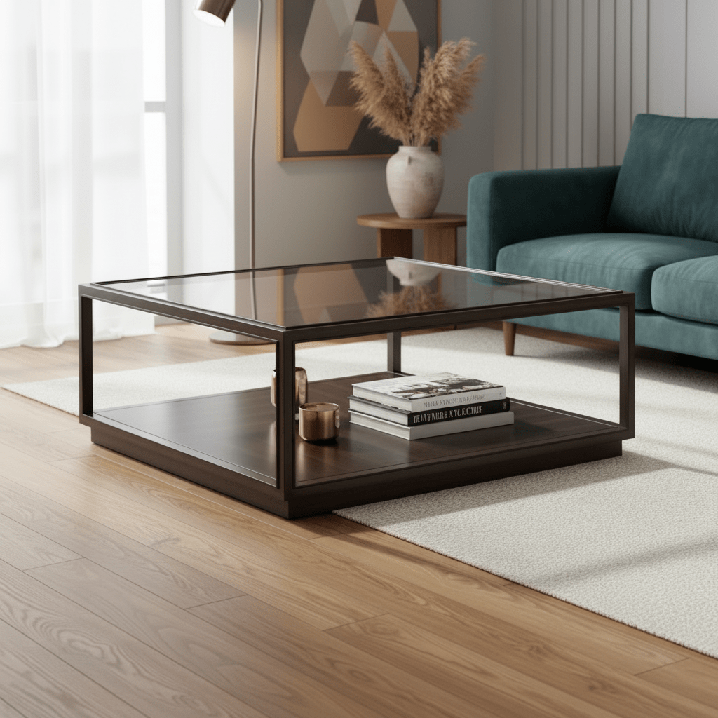 Glaze Sq Cktl Table-Cola Coffee Tables| A.R.T. Furniture