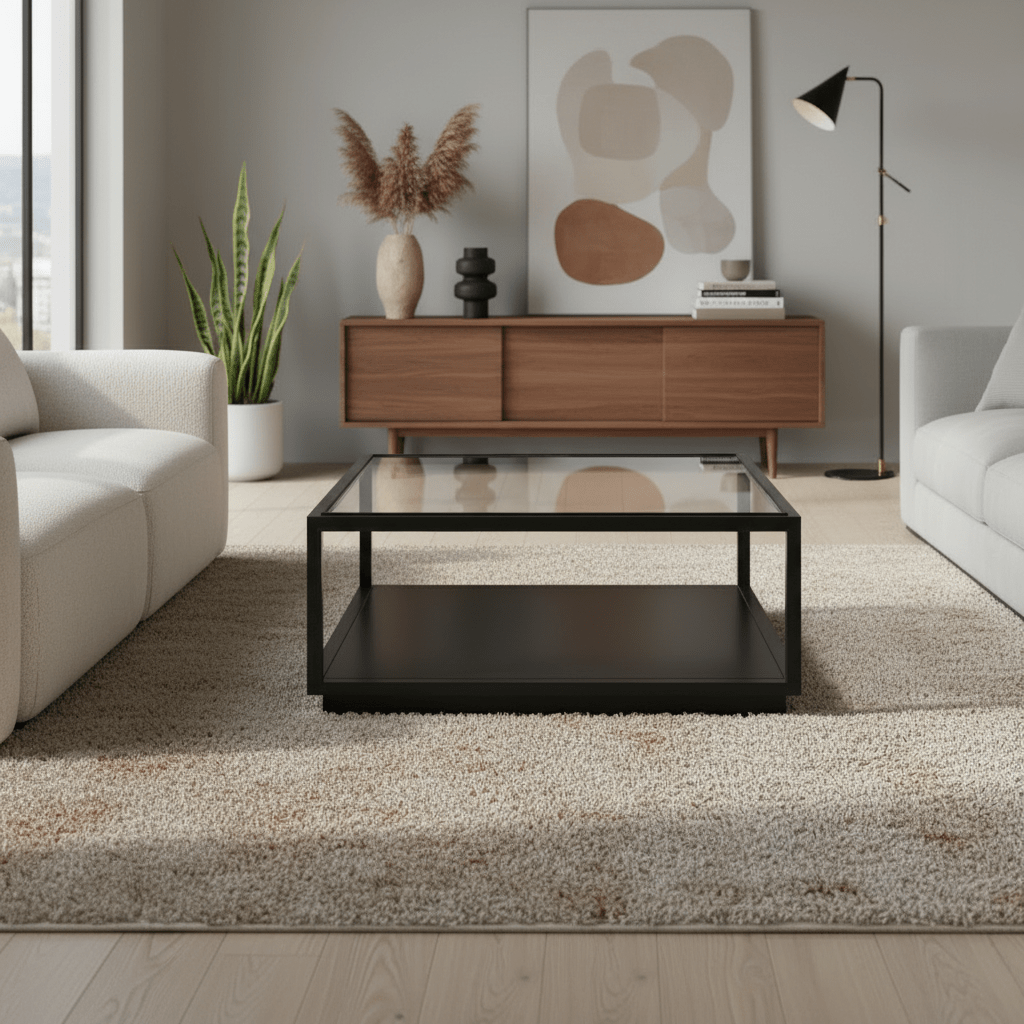 Glaze Sq Cktl Table-Onyx Coffee Tables| A.R.T. Furniture