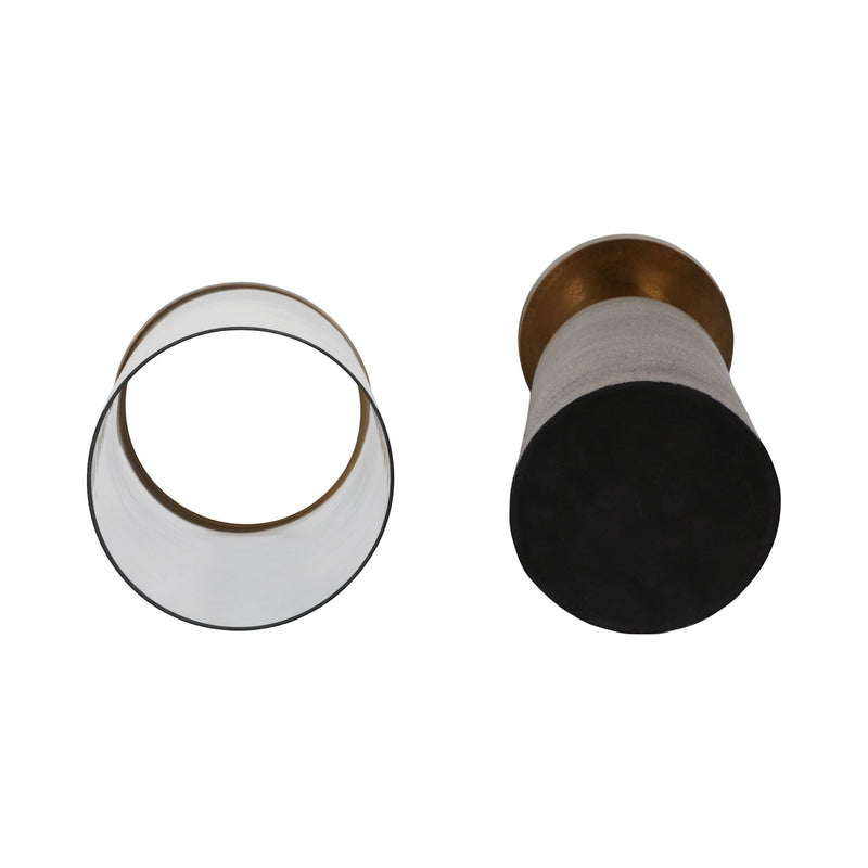 Glenpool Gold Candle Holder - Al Rugaib Furniture