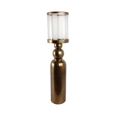 Glenpool Gold Candle Holder - Al Rugaib Furniture