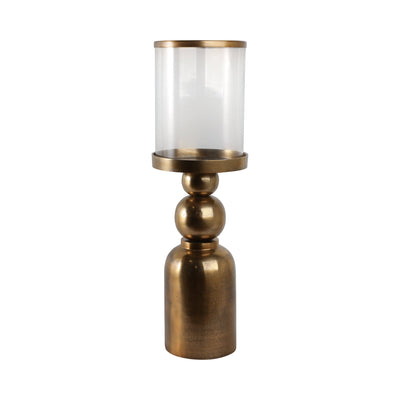 Glenpool Gold Candle Holder - Al Rugaib Furniture