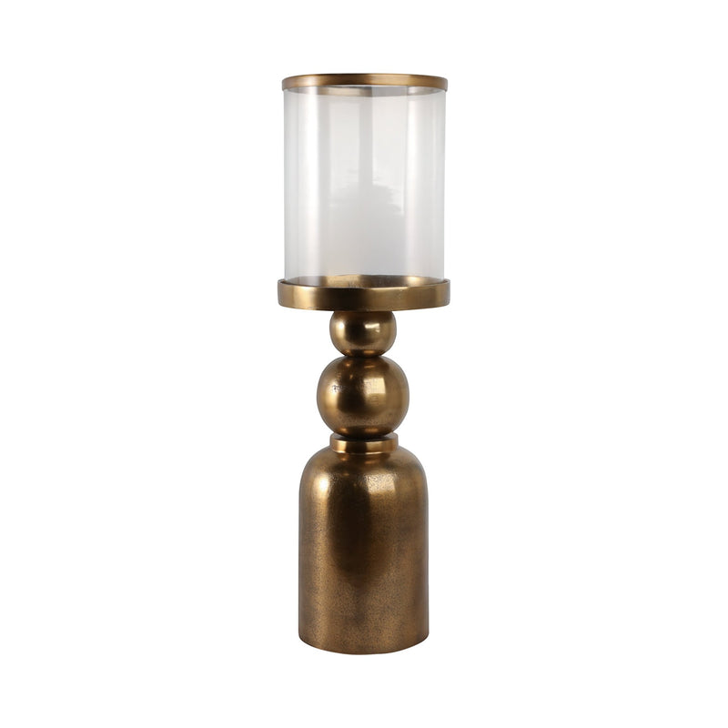 Glenpool Gold Candle Holder - Al Rugaib Furniture