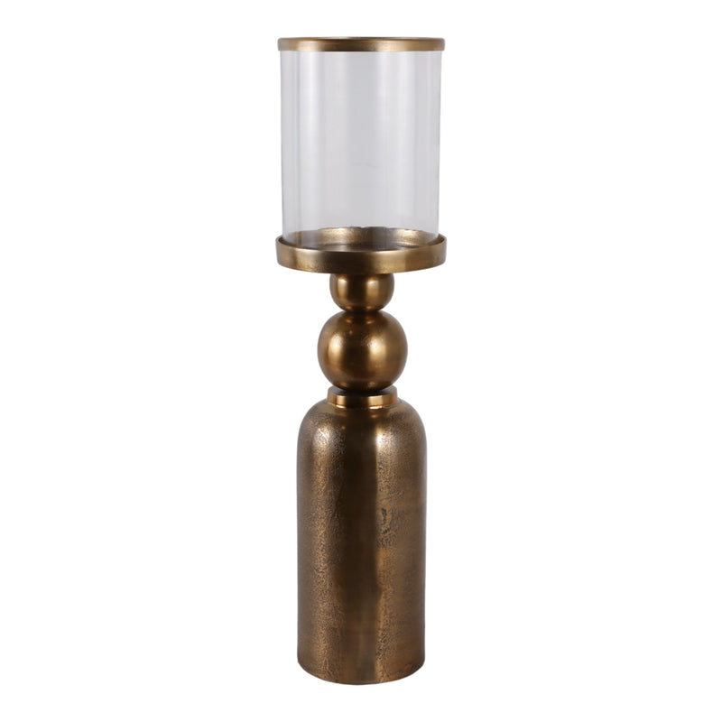 Glenpool Gold Candle Holder - Al Rugaib Furniture