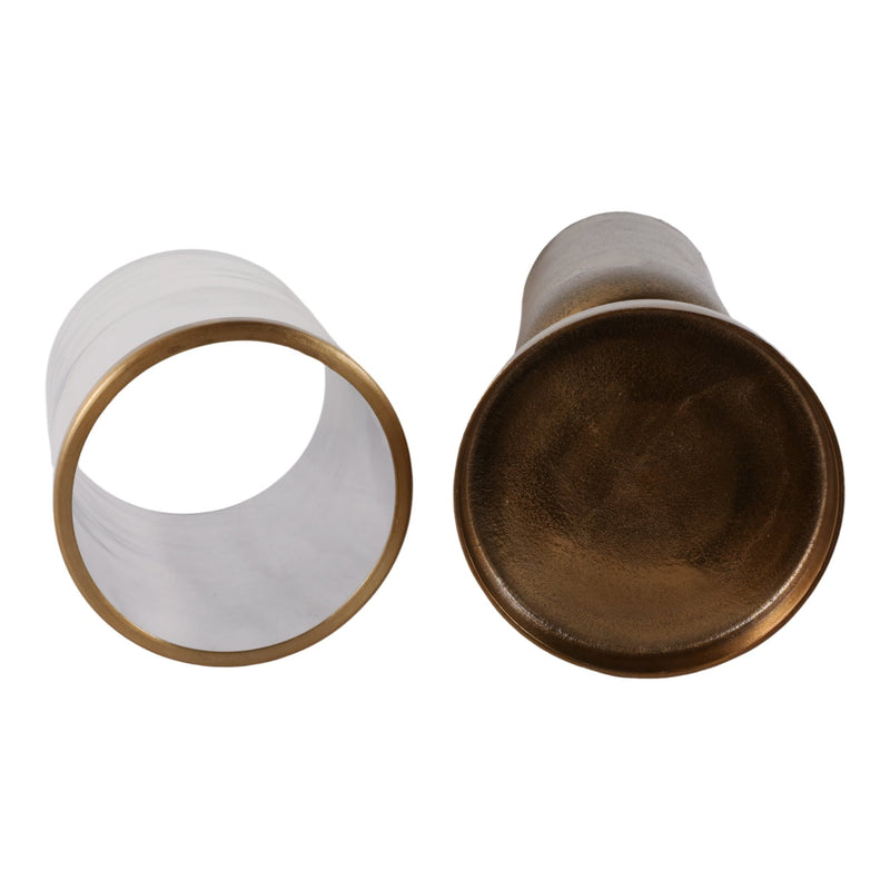 Glenpool Gold Candle Holder - Al Rugaib Furniture