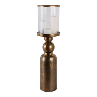 Glenpool Gold Candle Holder - Al Rugaib Furniture