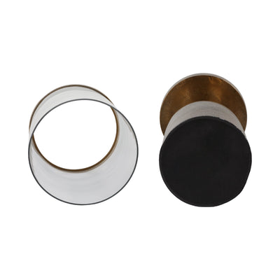 Glenpool Gold Candle Holder - Al Rugaib Furniture