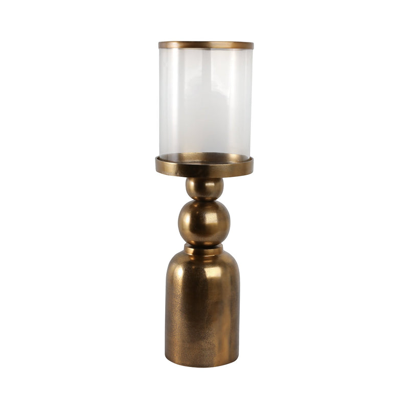 Glenpool Gold Candle Holder - Al Rugaib Furniture