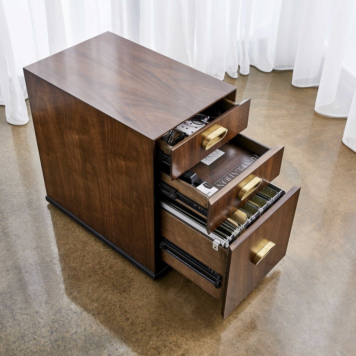 Glide File Cabinet Cabinets & Chests| Uttermost