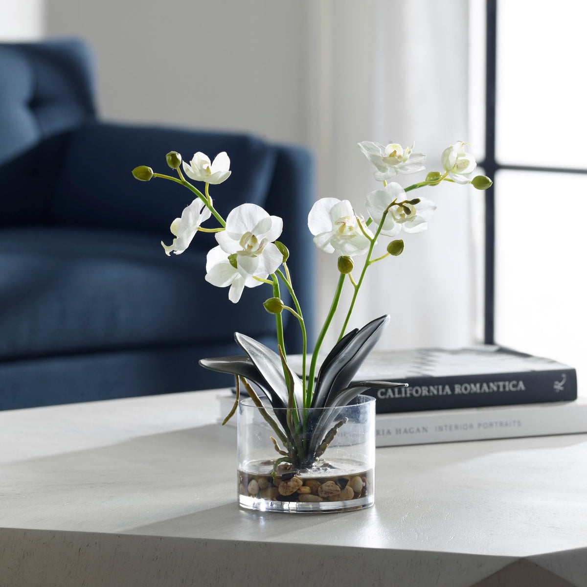 Glory Orchid Table Decors| Uttermost
