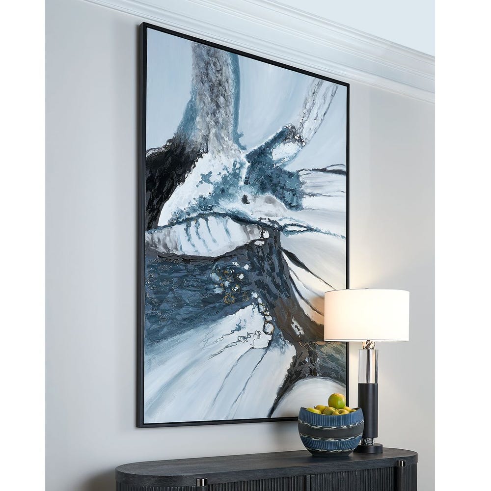 Go With The Flow Hand Painted Canvas Paintings & Pictures| Uttermost