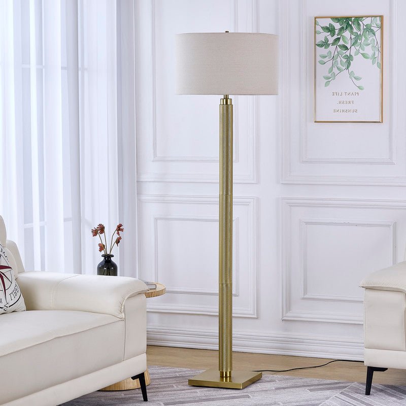 Gold Nostalgia Floor Lamp - Al Rugaib Furniture
